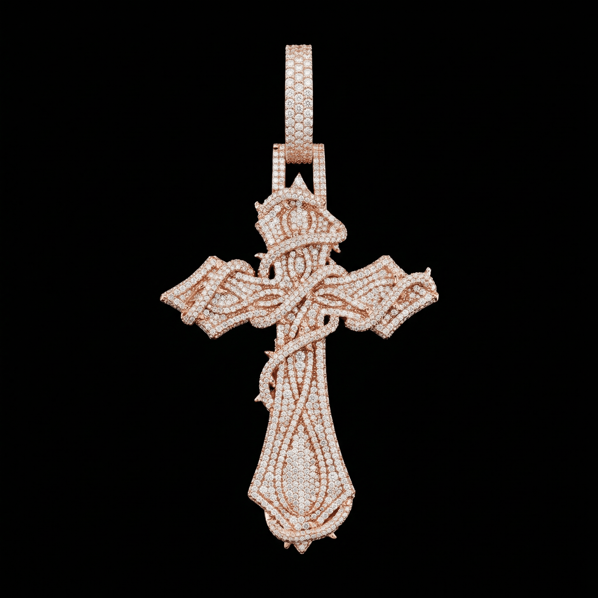 Vine Cross Pendant