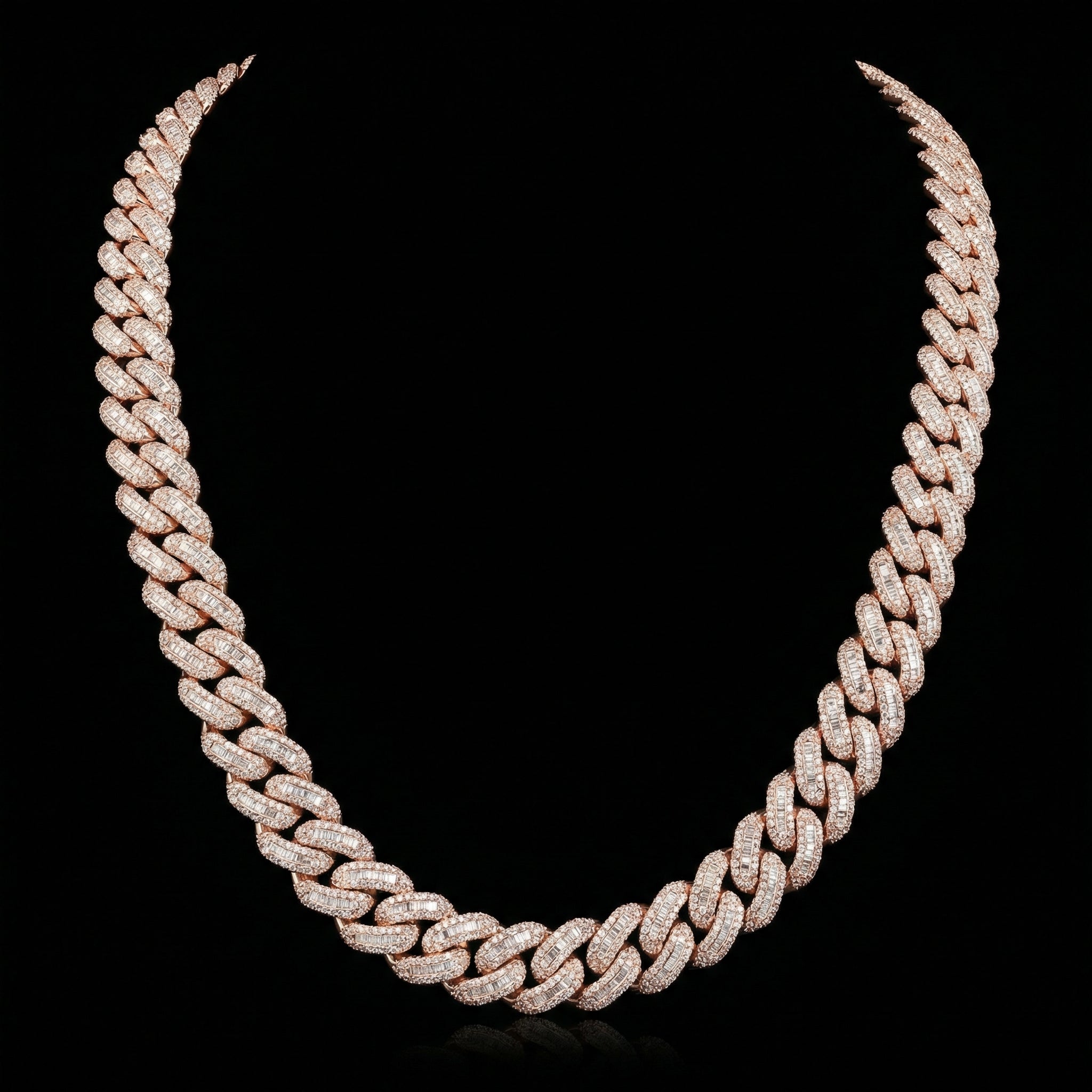 Baguette Cuban Chain (18mm)